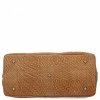 Stylowa Torebka Skórzana Shopper Bag Ruda